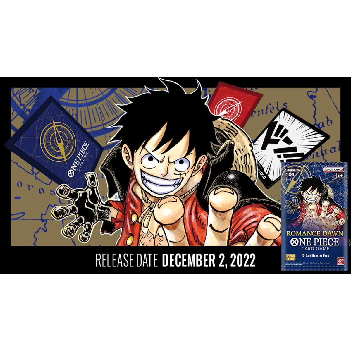 One Piece TCG Romance Dawn Booster Box (OP-01)