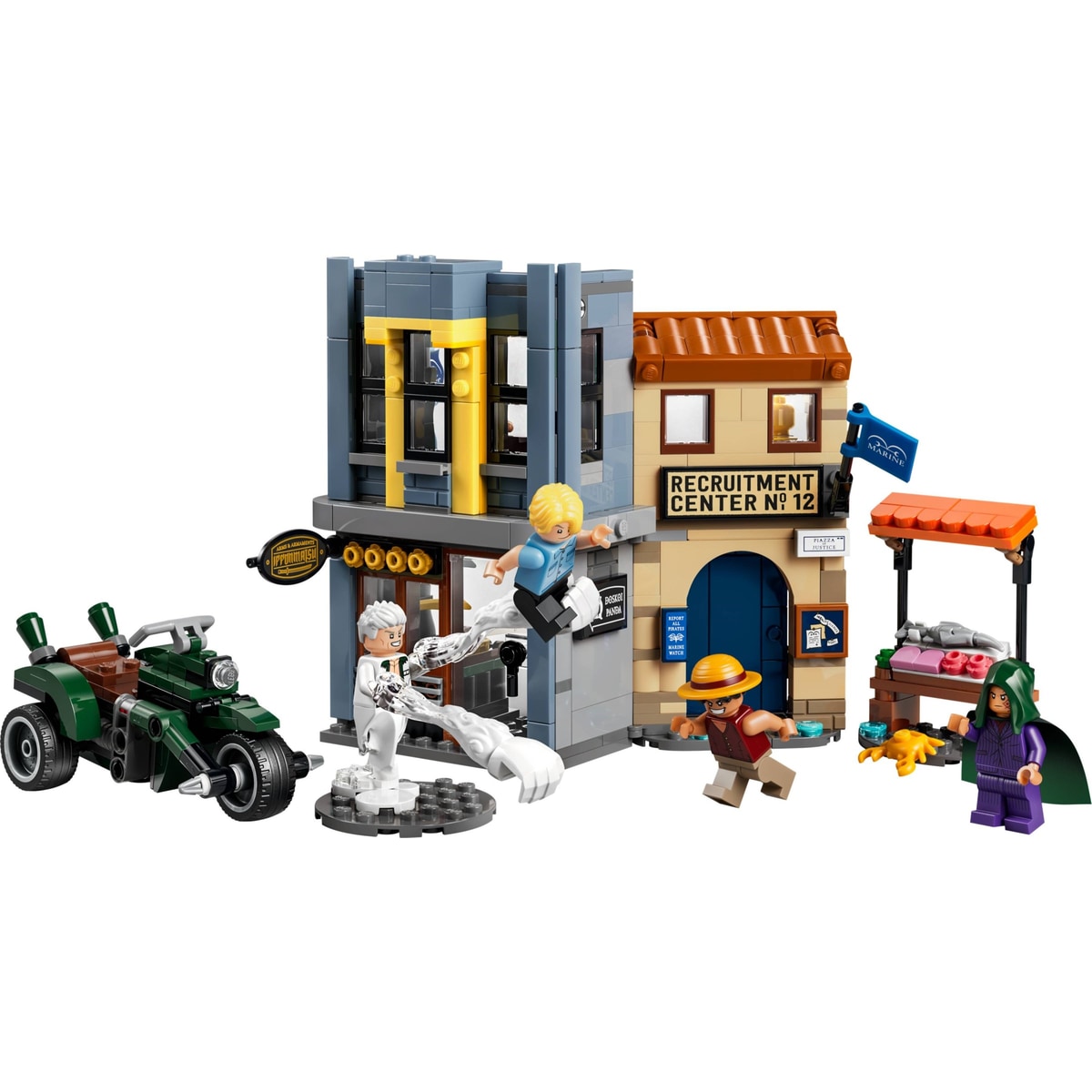 LEGO ONE PIECE Showdown with Captain Smoker 75642