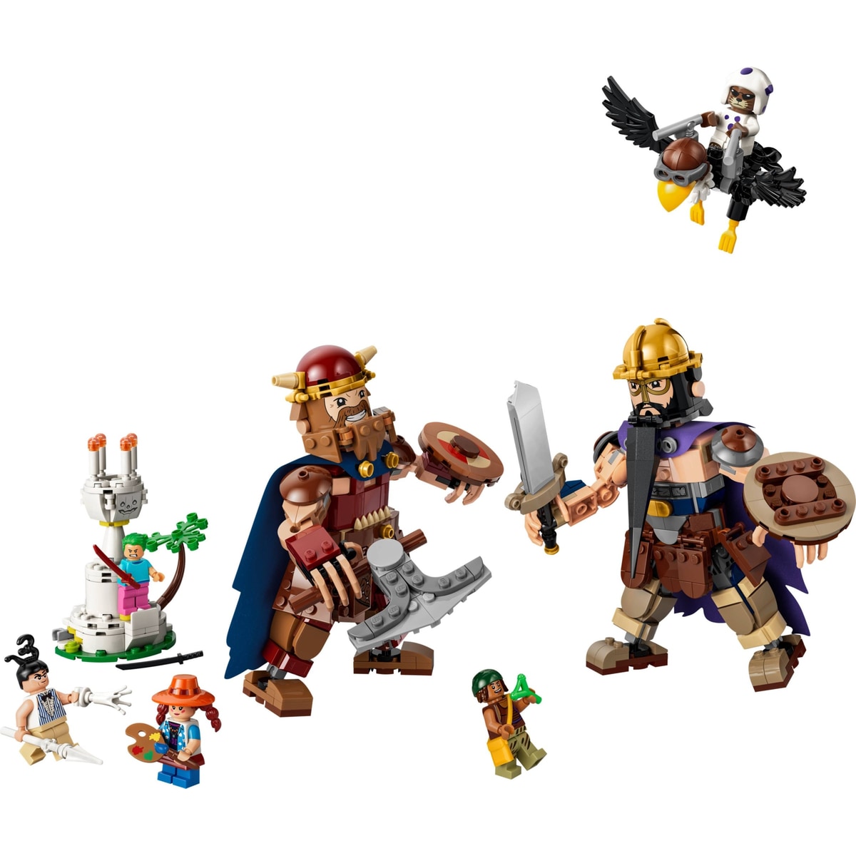 LEGO ONE PIECE Dorry vs. Brogy – Giants of Little Garden 75644
