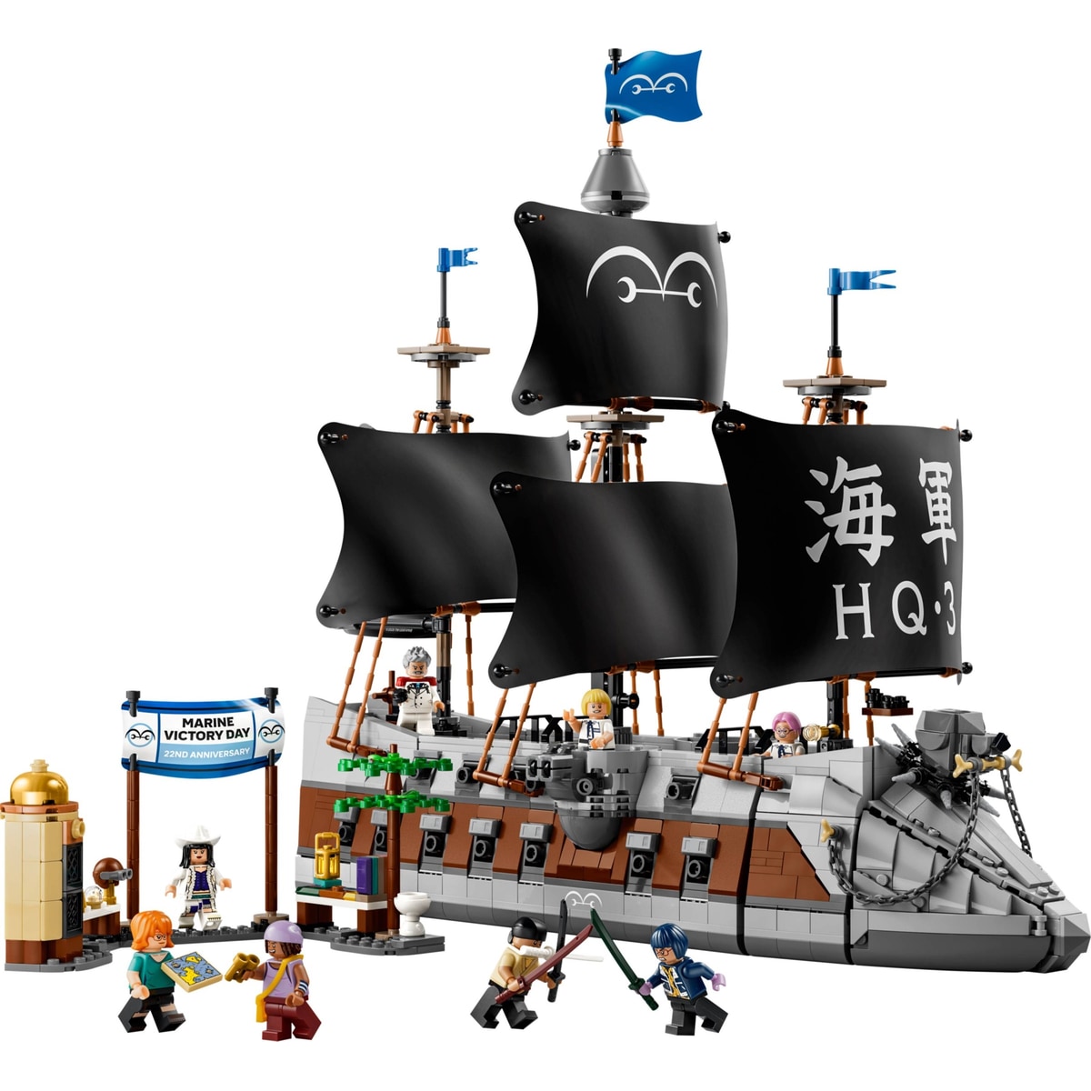 LEGO ONE PIECE Garp's Marine Battleship 75646